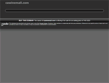 Tablet Screenshot of cawinemall.com